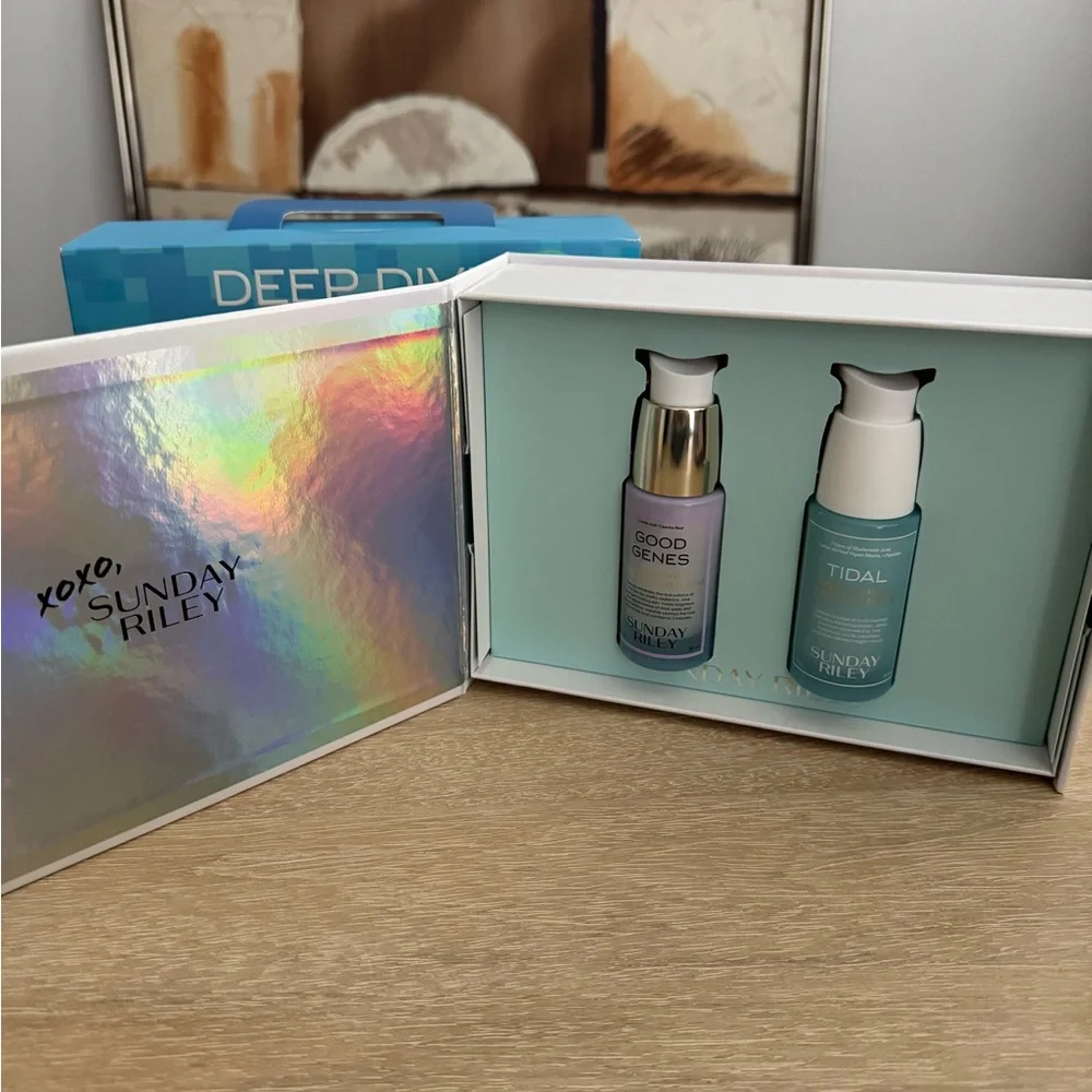 New Sunday Riley Deep Dive Hydration + Plumping Set - Limited Edition - Picture 8 of 8